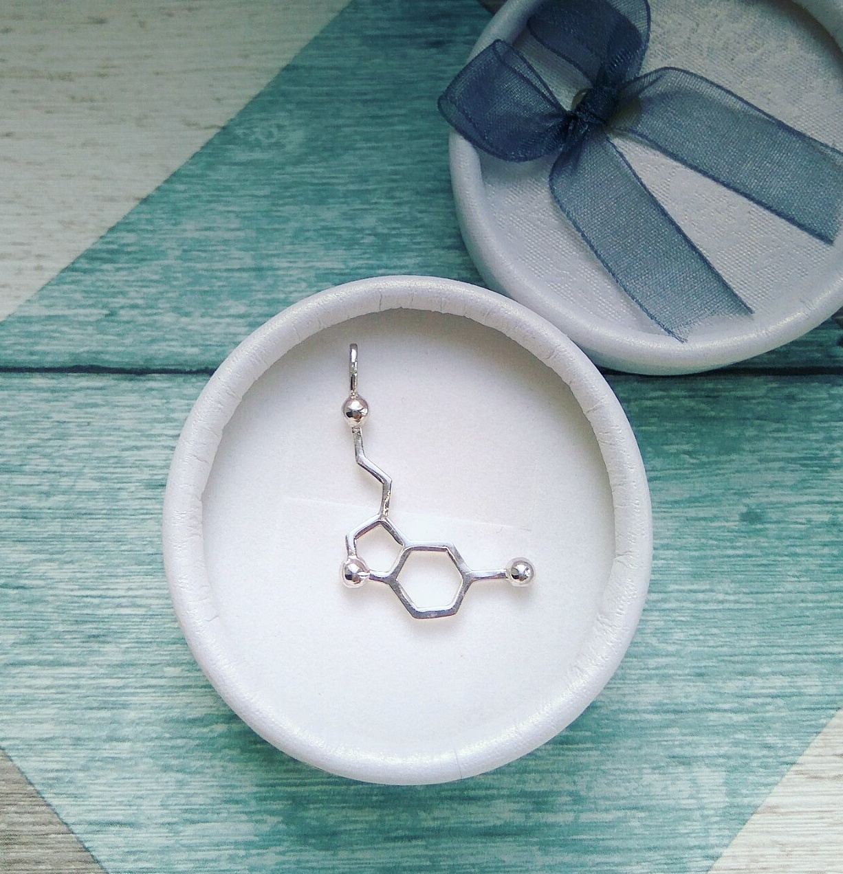 молекула серотонина 