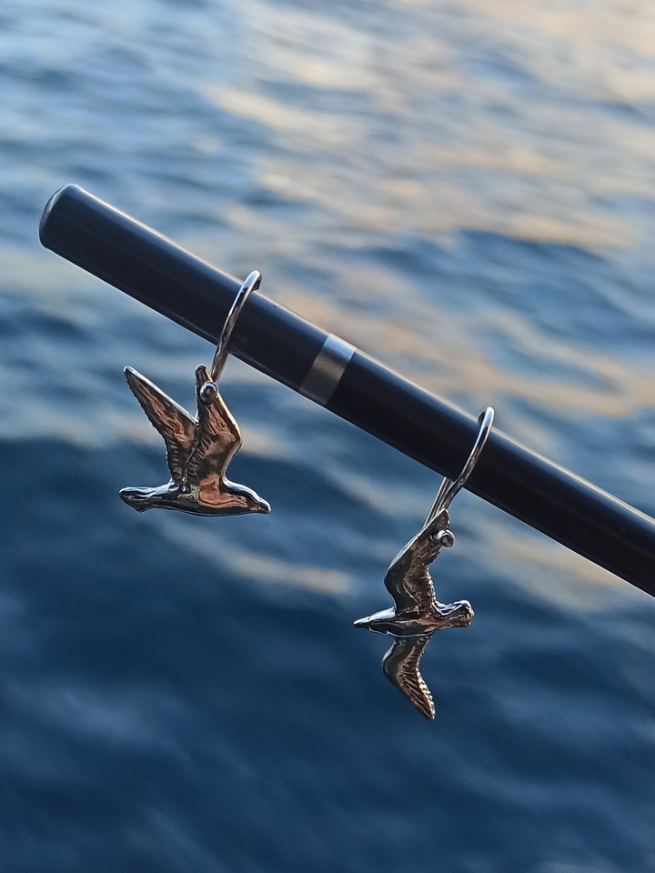 Серьги Чайки